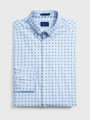 GANT koszula męska Slim Fit z drobnym nadrukiem