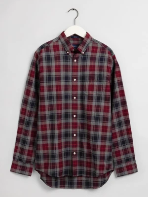 GANT Koszula Męska W Jodełkę Regular Fit
