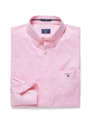 GANT Koszula Męska Z Popeliny Fit W Kratę