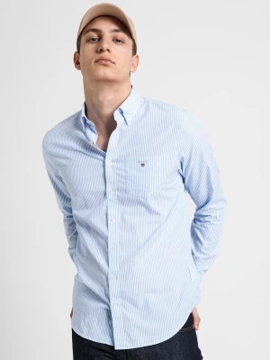 GANT Koszula Męska Z Popeliny Regular Fit Banker