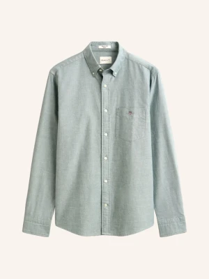 Gant Koszula Oxford Regular Fit gruen JASNOZIELONY