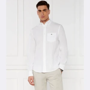 Gant Koszula | Regular Fit | z dodatkiem lnu