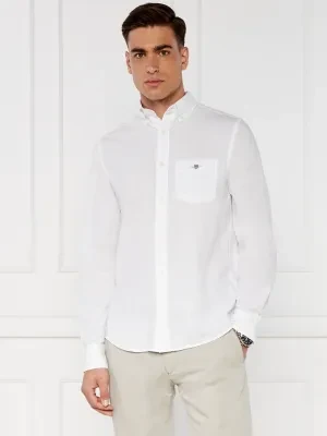 Gant Koszula | Regular Fit | z dodatkiem lnu