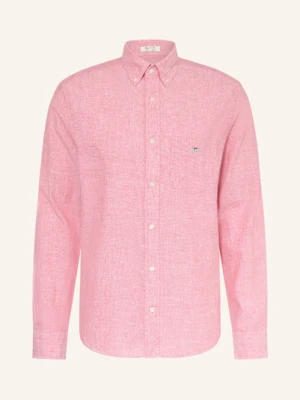 Gant Koszula Regular Fit Z Lnu rot