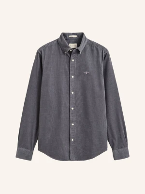 Gant Koszula Sztruksowa Regular Fit grau SZARY
