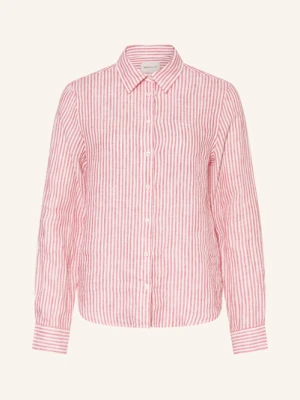 Gant Koszula Z Lnu pink