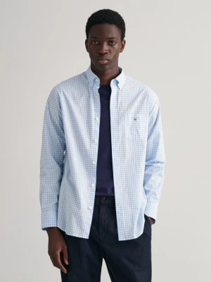 GANT koszula z popeliny w kratkę vichy Regular Fit