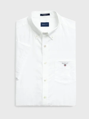 GANT koszula z popeliny z krótkim rękawem Regular Fit