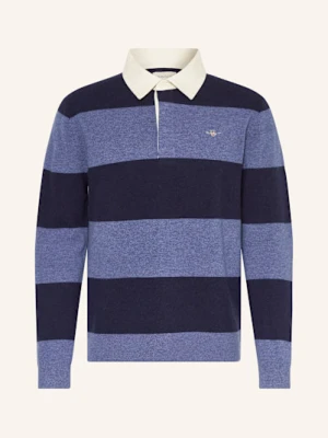 Gant Koszulka Dzianinowa W Stylu Rugby blau