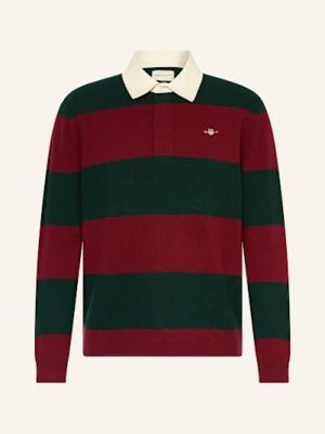 Gant Koszulka Dzianinowa W Stylu Rugby gruen