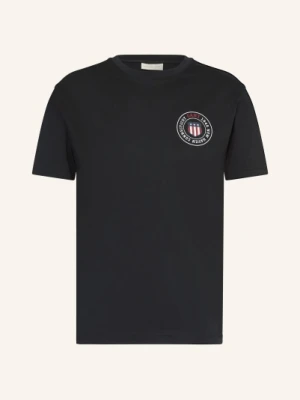 Gant Koszulka Graphic schwarz