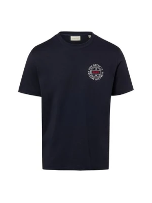 Gant Koszulka męska Mężczyźni Bawełna niebieski,