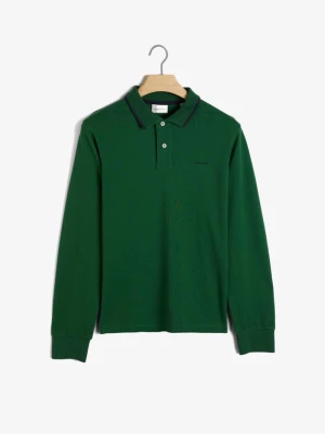 GANT Koszulka polo z długim rękawem pika