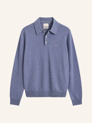 Gant Koszulka Polo Z Dzianiny blau