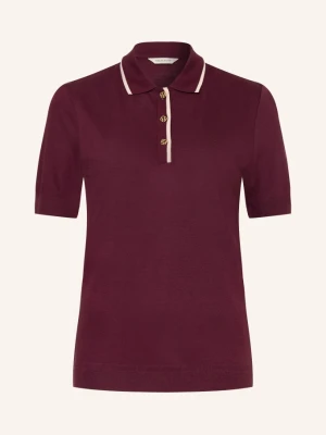 Gant Koszulka Polo Z Dzianiny rot FIOLETOWY