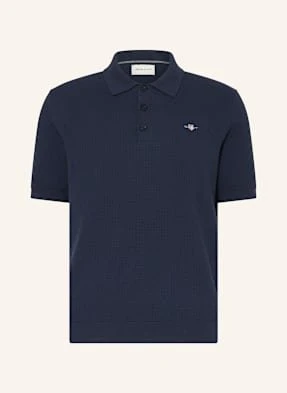 Gant Koszulka Polo Z Piki blau
