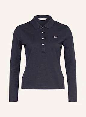 Gant Koszulka Polo Z Piki blau