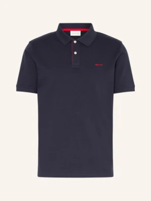 Gant Koszulka Polo Z Piki blau