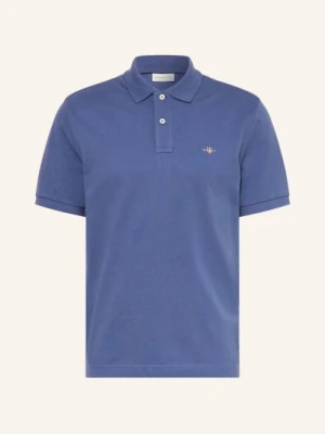Gant Koszulka Polo Z Piki blau
