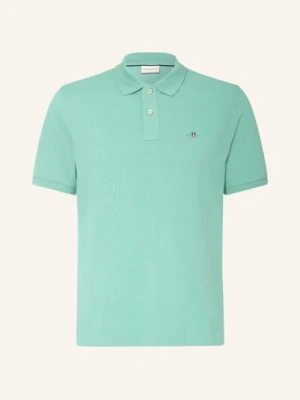 Gant Koszulka Polo Z Piki blau MIĘTOWY