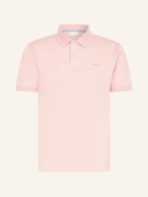 Gant Koszulka Polo Z Piki pink