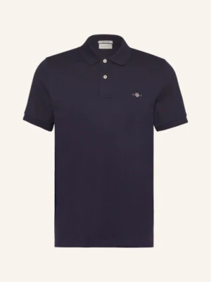 Gant Koszulka Polo Z Piki Regular Fit blau