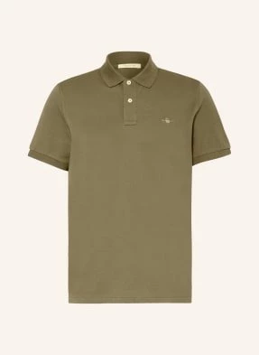 Gant Koszulka Polo Z Piki Regular Fit gruen