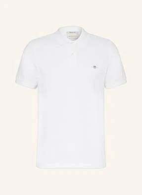 Gant Koszulka Polo Z Piki Regular Fit weiss