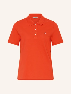 Gant Koszulka Polo Z Piki rot