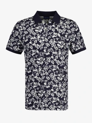 GANT koszulka polo z piki w kwiaty