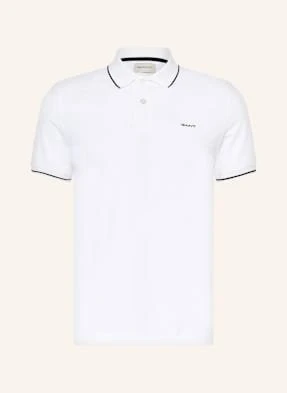 Gant Koszulka Polo Z Piki weiss