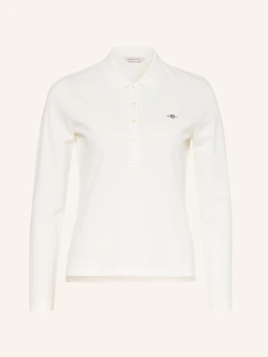 Gant Koszulka Polo Z Piki weiss