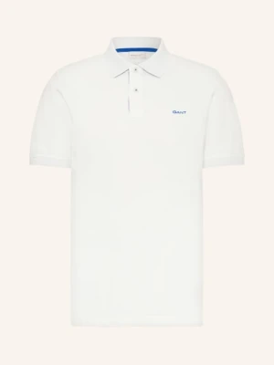 Gant Koszulka Polo Z Piki weiss