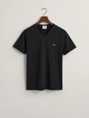 Gant Koszulka V-Neck Shield Slim Fit