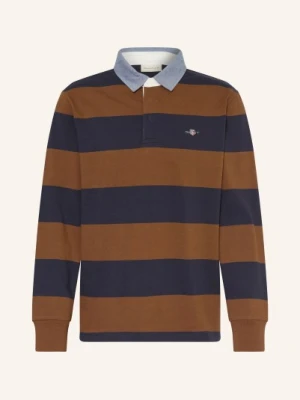 Gant Koszulka W Stylu Rugby braun