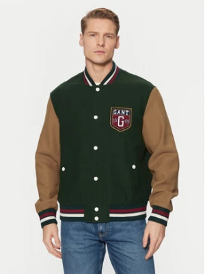 Gant Kurtka bomber Varsity 7006483 Zielony Regular Fit