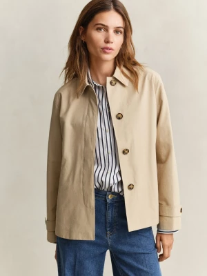 Gant Kurtka damska Kobiety Bawełna beżowy jednolity,