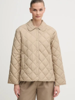 Gant kurtka kolor beżowy przejściowa oversize 4700379