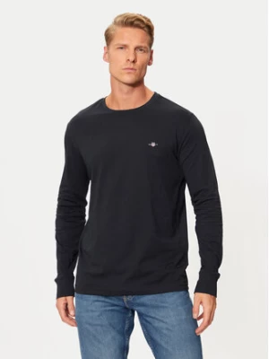 Gant Longsleeve 2004063 Czarny Regular Fit