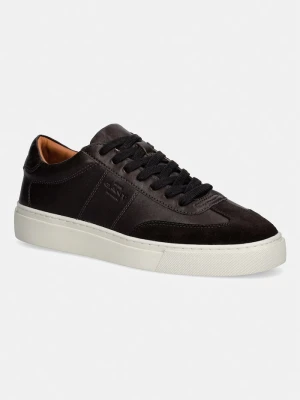 Gant McJulien sneakersy męskie skórzane brązowy