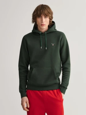 Gant Erkek Yeşil Regular Fit Kapüşonlu Sweatshirt