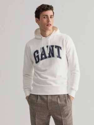 GANT męska bluza z kapturem i motywem Fall