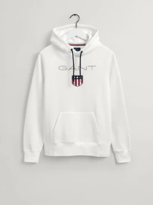 GANT męska bluza z kapturem i motywem Shield
