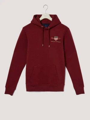 GANT męska bluza z kapturem i motywem Archive Shield Medium