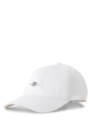 Gant Męska czapka z daszkiem Mężczyźni Bawełna biały jednolity, L/XL