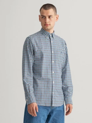 GANT męska koszula 2-kolorowa Gingham Oxfort Regular Fit