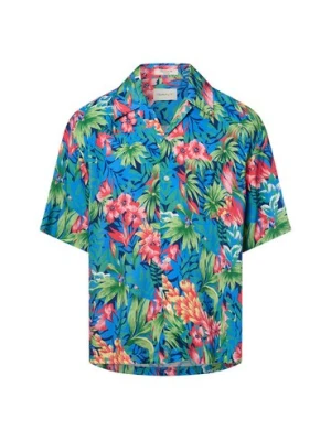 Gant Męska koszula casual Mężczyźni Comfort Fit wiskoza wielokolorowy wzorzysty,
