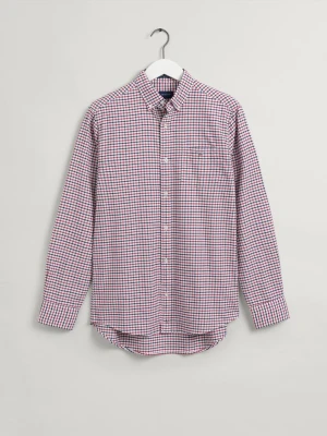 GANT męska koszula w kratkę typu tattersall Oxford Regular Fit