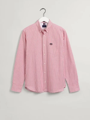 GANT męska koszula w paski z diagonalu Regular Fit