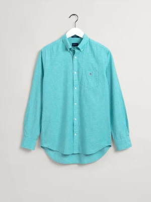 GANT męska koszula z lnu i bawełny Regular Fit